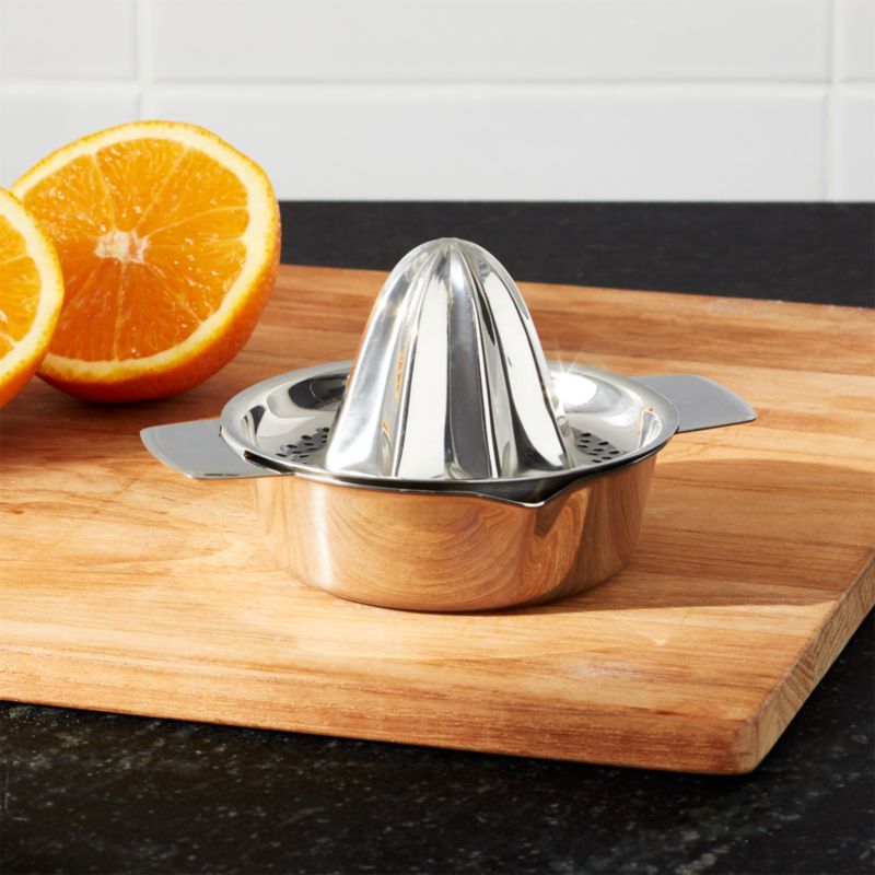 Stainless Steel Citrus Juicer + Reviews Crate & Barrel Canada