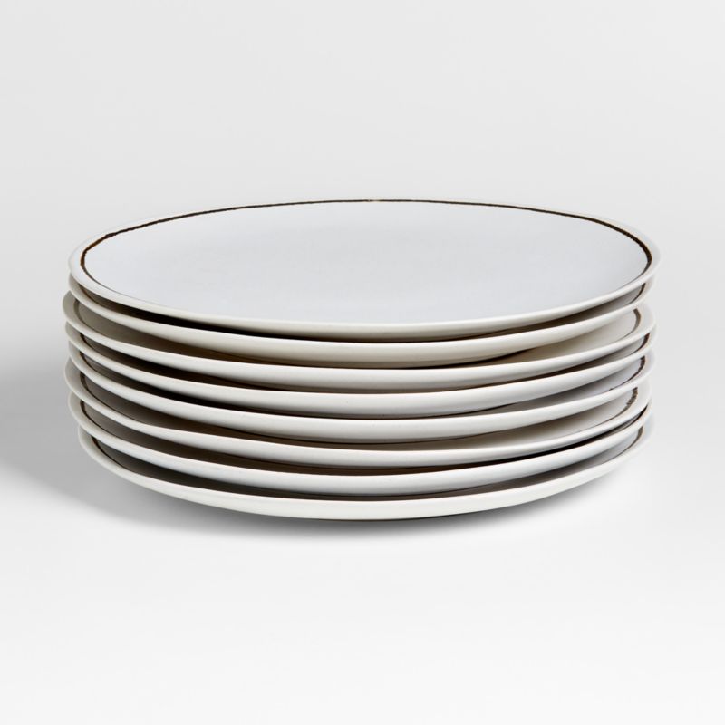 Stella White Dinner Plates, Set of 8 + Reviews Crate & Barrel Canada