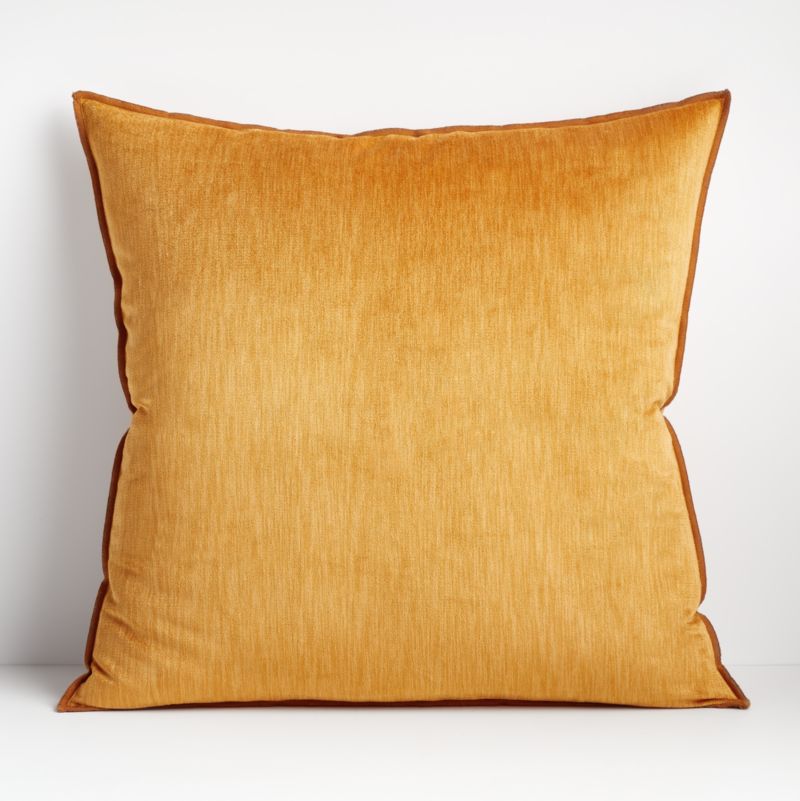 Styria Amber 23"x23" Square Decorative Throw Pillow Cover + Reviews