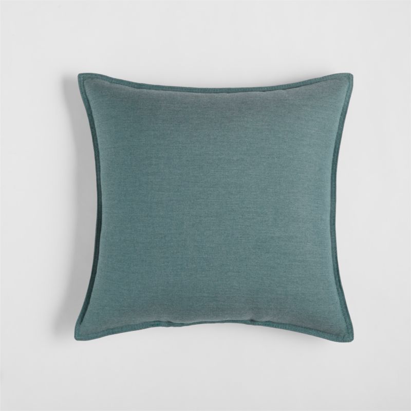 Sunbrella Lagoon Teal 20"x20" Outdoor Pillow Crate & Barrel Canada