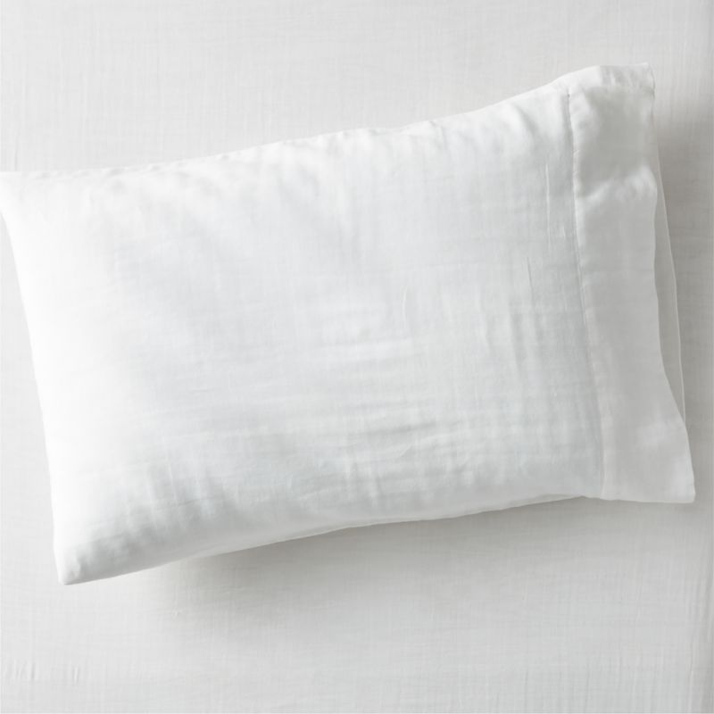 Supersoft Kids Pampas Ivory Organic Cotton Gauze Pillowcase + Reviews