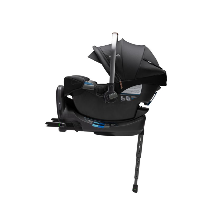 Nuna PIPA rx Caviar Black Reclining Baby Car Seat + TAVO next Stroller