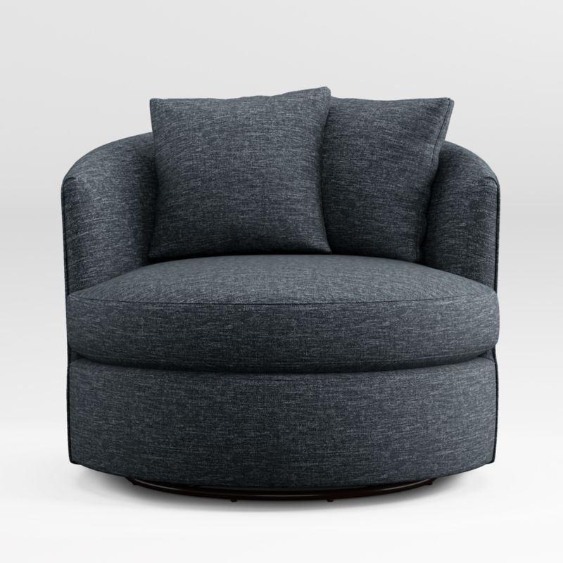 Tillie Swivel Chair + Reviews Crate & Barrel