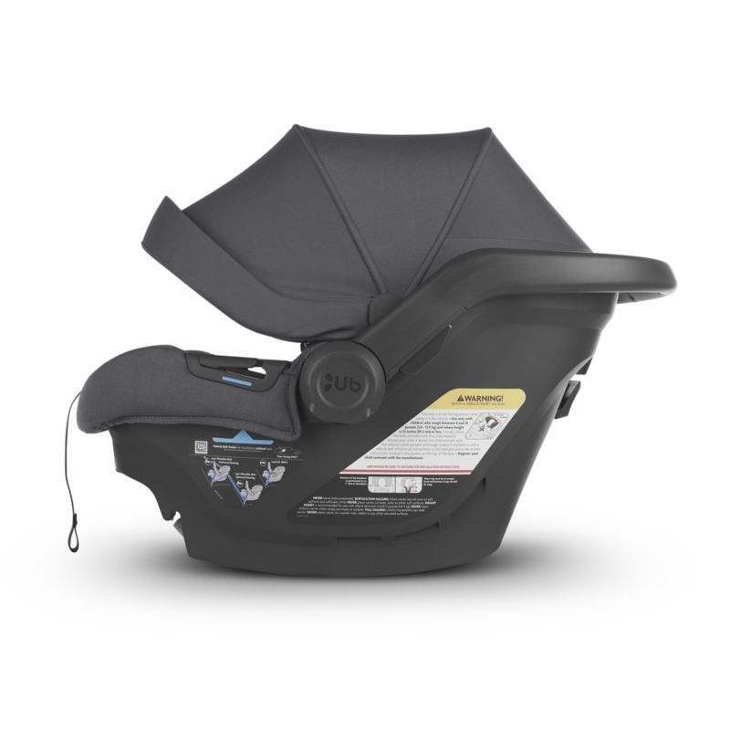 UPPAbaby Mesa Max Greyson Charcoal Mélange and Merino Wool Infant Car