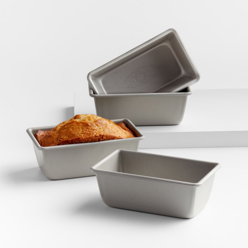 USA Pan Mini Loaf Pans, Set of 4 + Reviews Crate & Barrel