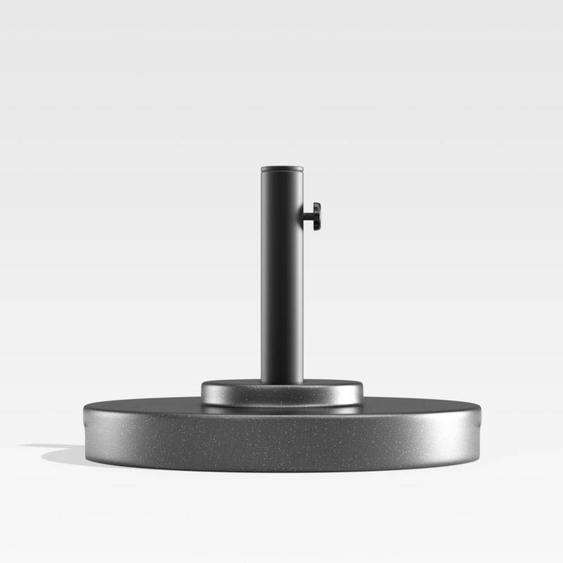 Small Charcoal Outdoor Patio Umbrella Stand + Reviews Crate & Barrel
