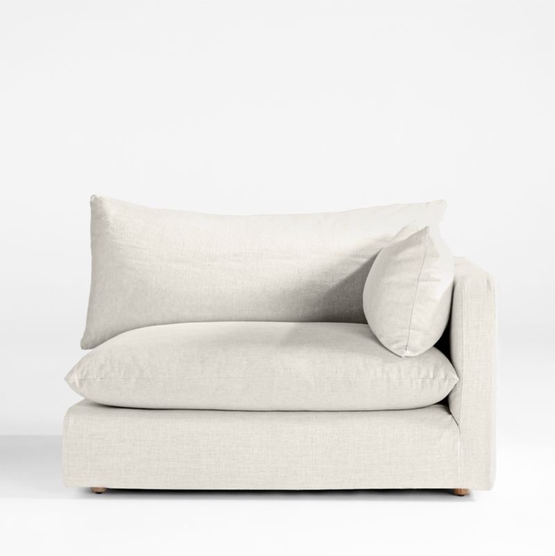 Unwind RightArm Slipcovered Chair + Reviews Crate & Barrel Canada