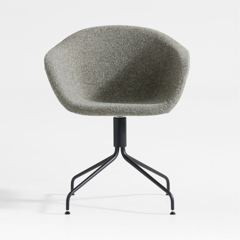 Modern Green Swivel Office Chair + Reviews Crate & Barrel Canada