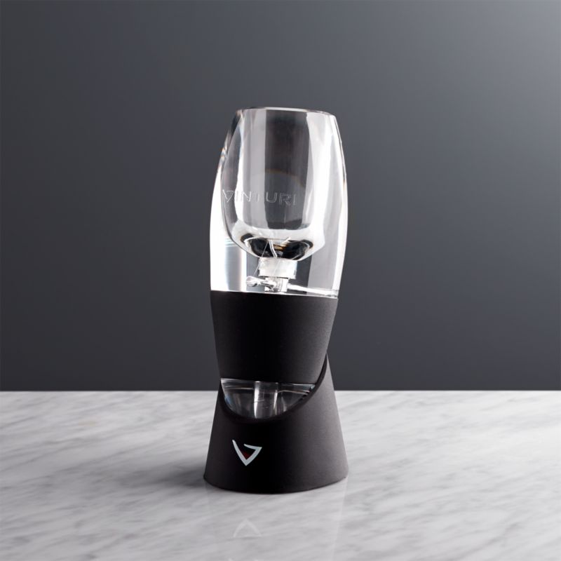 Vinturi Red Wine Aerator + Reviews Crate & Barrel Canada