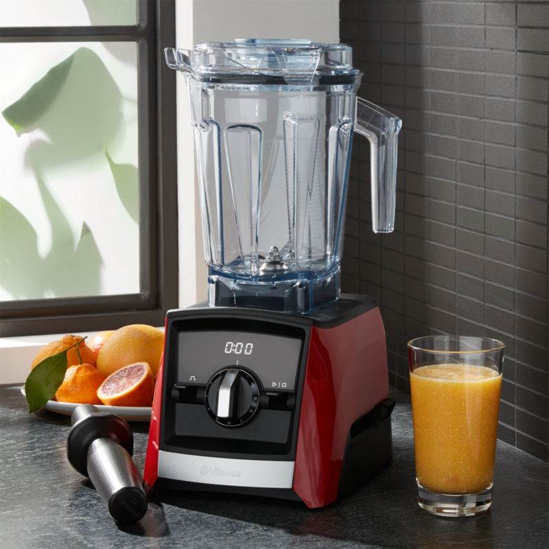 Vitamix Ascent A2500 BPAFree Red Blender Crate & Barrel