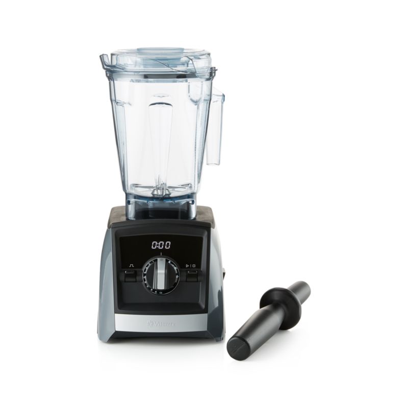 Vitamix Ascent A2500 BPAFree Slate Grey Blender + Reviews Crate & Barrel