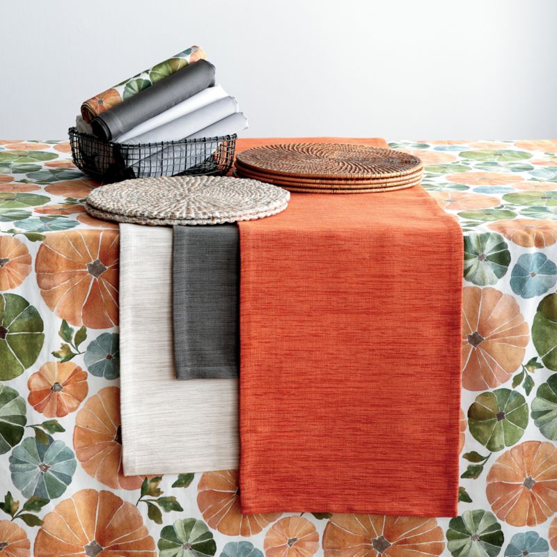 Artesia Honey Woven Rattan Round Placemat + Reviews Crate & Barrel Canada