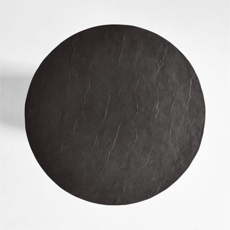 Willy Charcoal Brown Pedestal 32" Bistro Table by Leanne Ford + Reviews