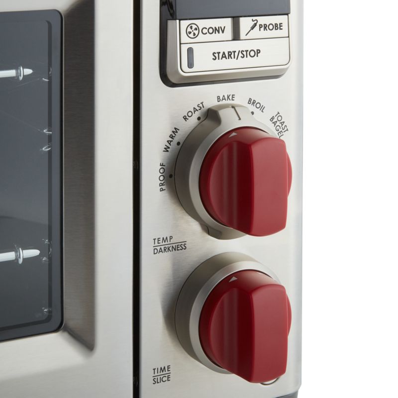 Wolf Gourmet Countertop Oven with Red Knobs + Reviews Crate & Barrel