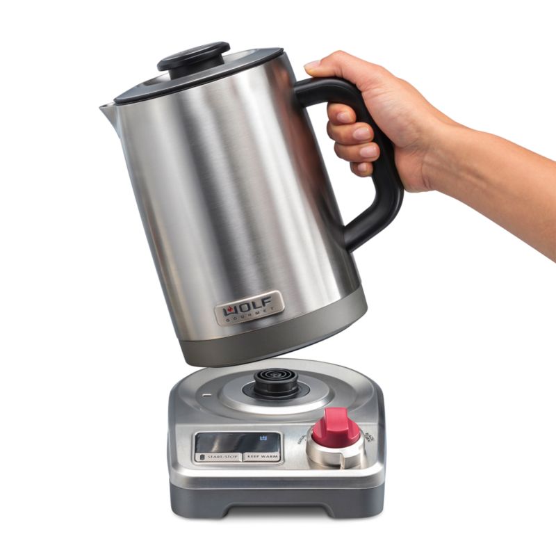 Wolf Gourmet True Temperature Electric Tea Kettle + Reviews | Crate