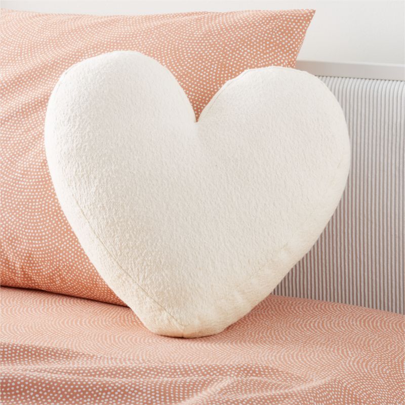 XO HeartShaped Kids Throw Pillow by Leanne Ford + Reviews Crate
