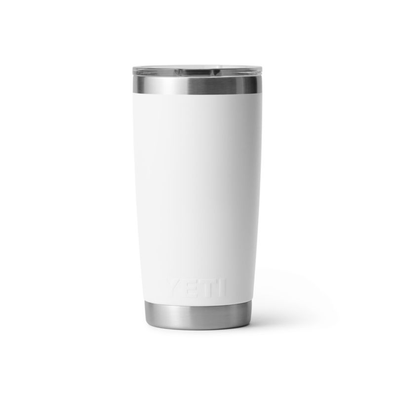 YETI Rambler 20Oz. Tumbler with MagSlider Lid White + Reviews Crate
