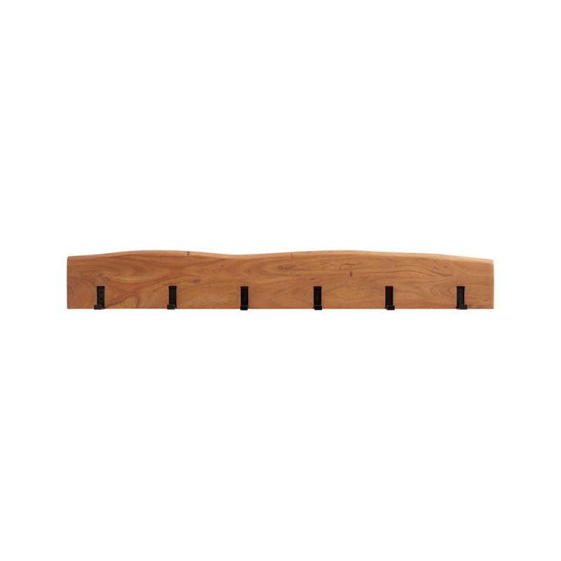 Yukon Natural Wall Coat Rack + Reviews Crate & Barrel Canada