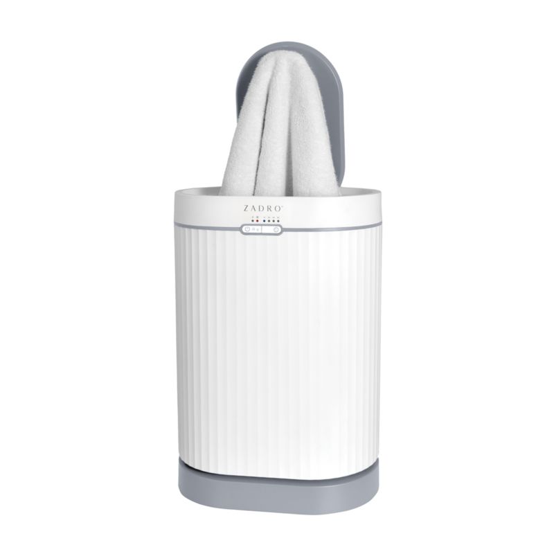 Zadro Fluted Aromatherapy Towel Warmer with Diffuser Crate & Barrel