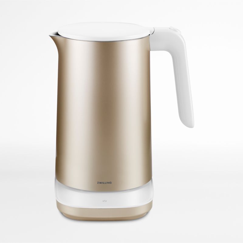 ZWILLING Enfinigy Cool Touch Gold Tea Kettle Pro + Reviews Crate & Barrel