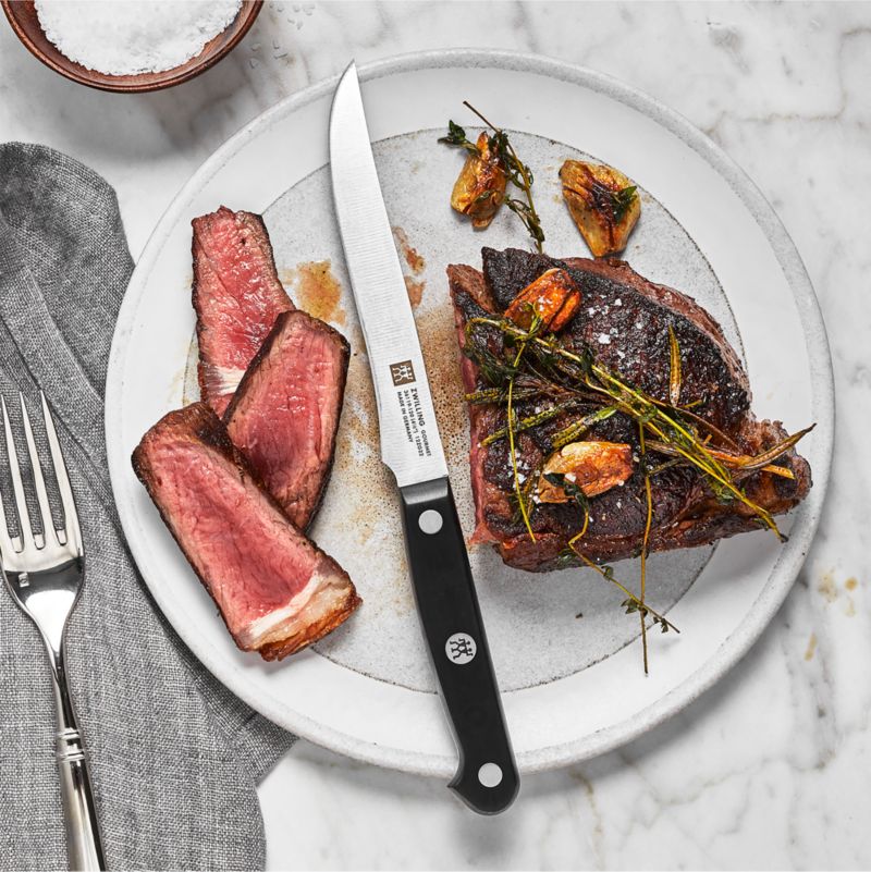 Zwilling Gourmet Steak Knives, Set of 4 + Reviews Crate & Barrel