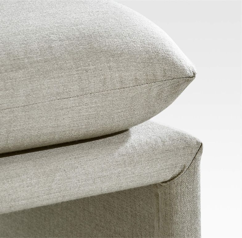 Zuma Upholstered Outdoor Patio Bench + Reviews Crate & Barrel Canada