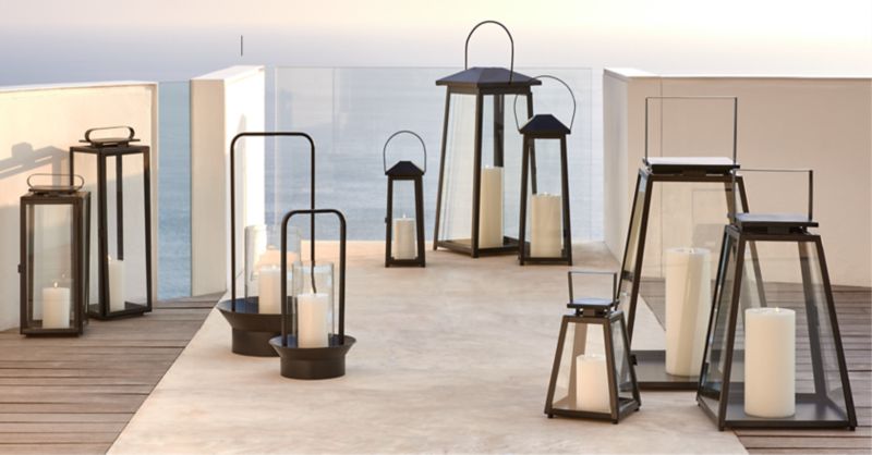 Outdoor Patio Lights Outdoor Lanterns, String Lights Crate & Barrel