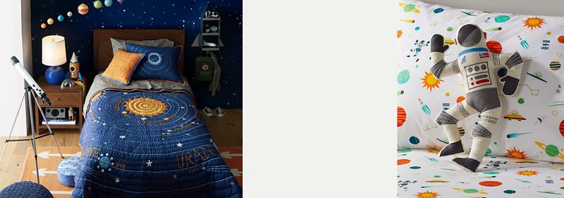 Outer Space Bedroom Crate & Kids