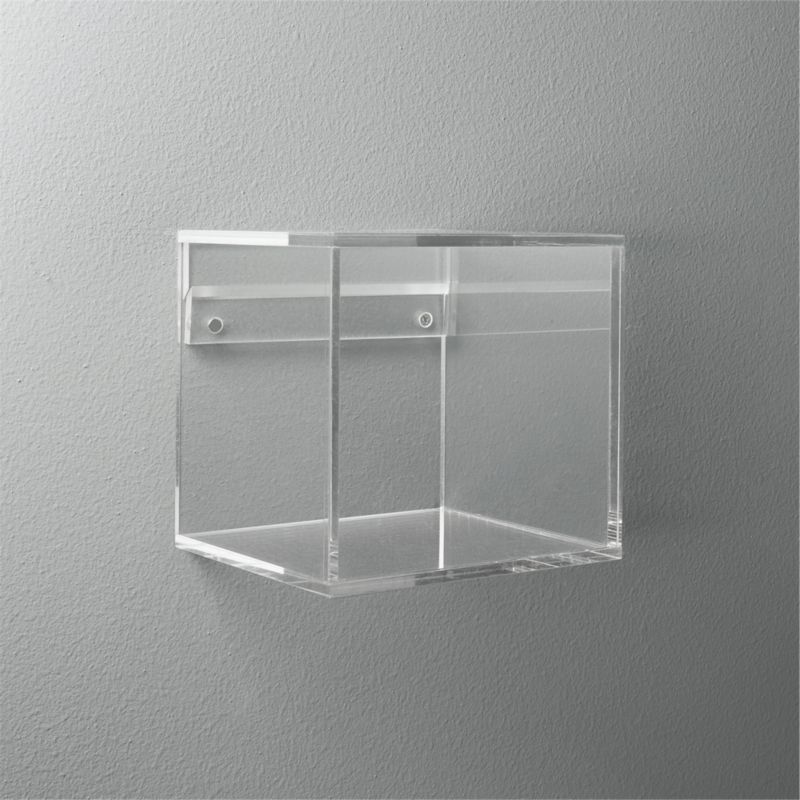 acrylic cube shelf + Reviews CB2