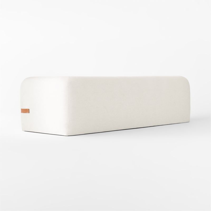 Alesso Snow White Performance Fabric Sleeper Sofa