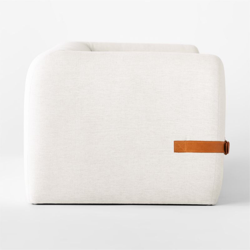 Alesso Snow White Performance Fabric Sleeper Sofa