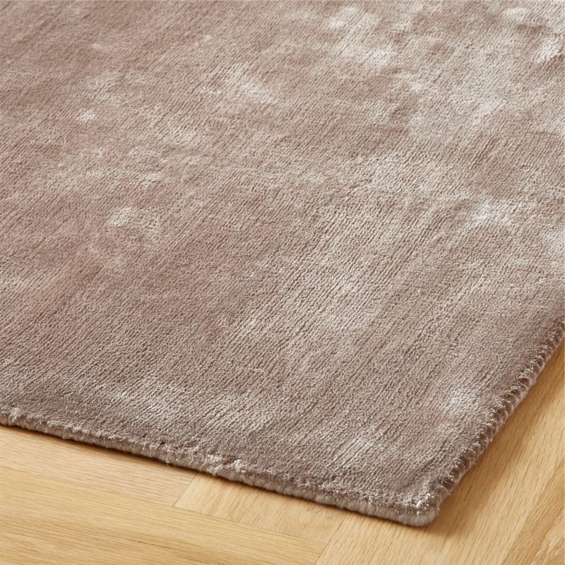 Anders Dusty Rose Pink Area Rug 6'x9' + Reviews CB2
