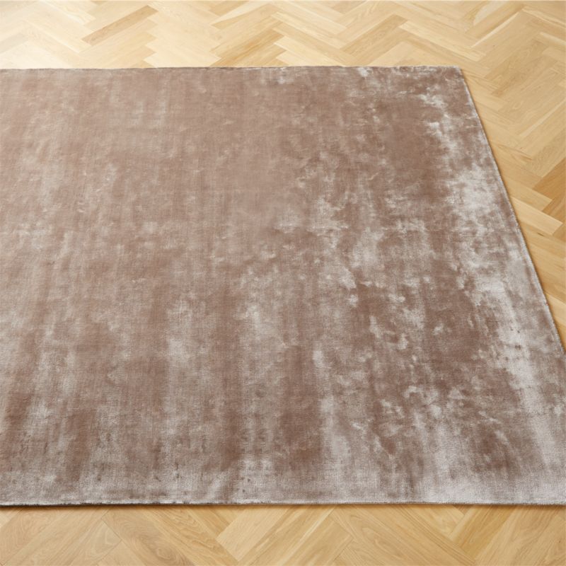 Anders Dusty Rose Pink Area Rug 6'x9' + Reviews CB2