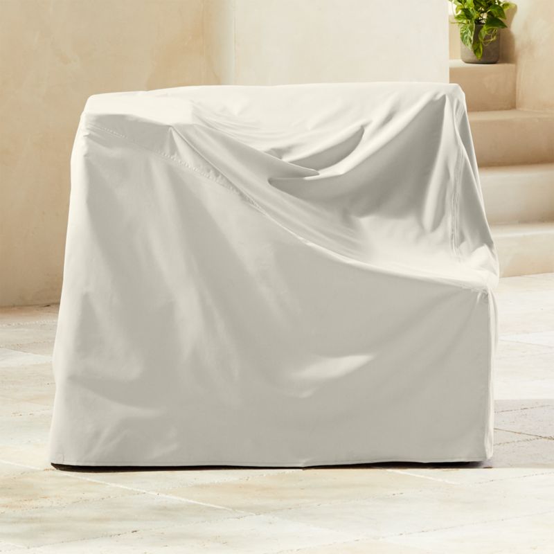 Baixa Wood Corner Chair Cover CB2
