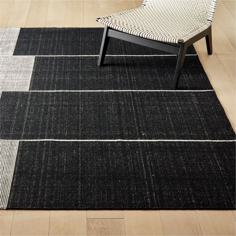 Bass Handloomed Area Rug CB2