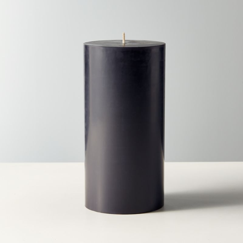 Black Pillar Candle 3"x6" + Reviews CB2 Canada