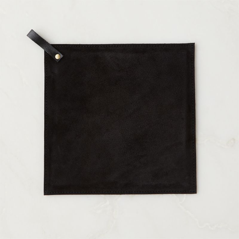 Black Suede Pot Holder + Reviews CB2 Canada