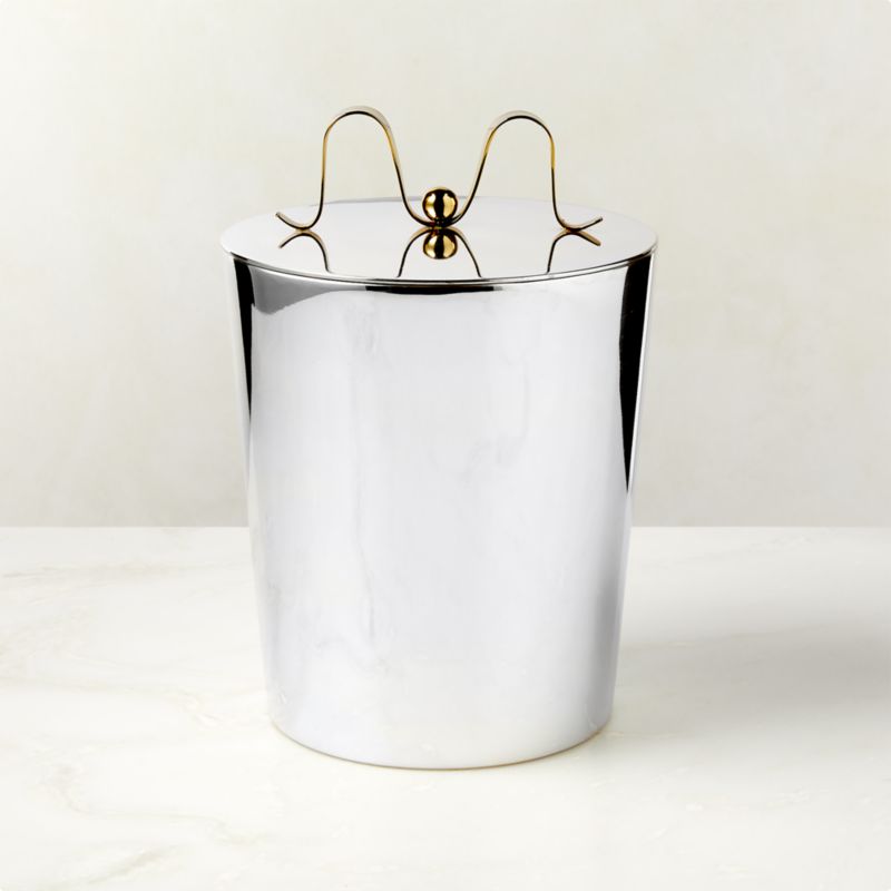 Boule Stainless Steel Ice Bucket + Reviews CB2 Canada