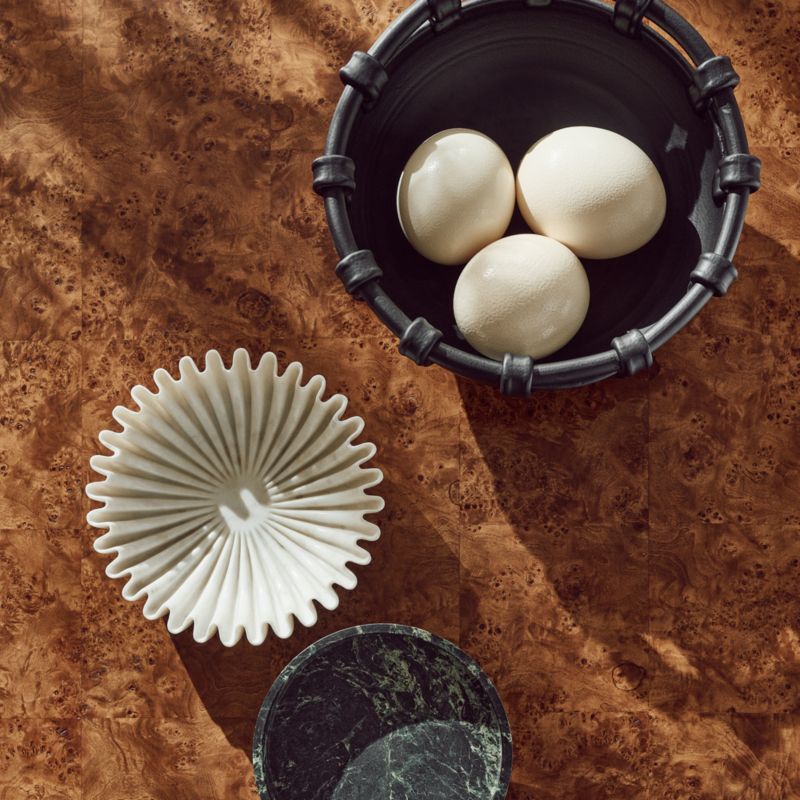 Mondovi Black Ceramic Decorative Bowl + Reviews CB2