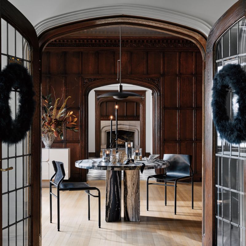 Allis Black Taper Candle Holder Large