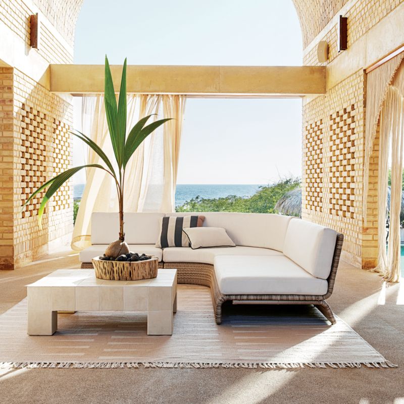 Cubo Ceramic Outdoor Coffee Table