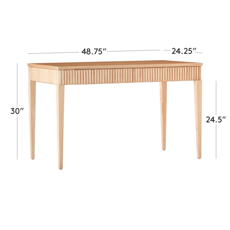 Cape Wood Desk + Reviews CB2 Canada