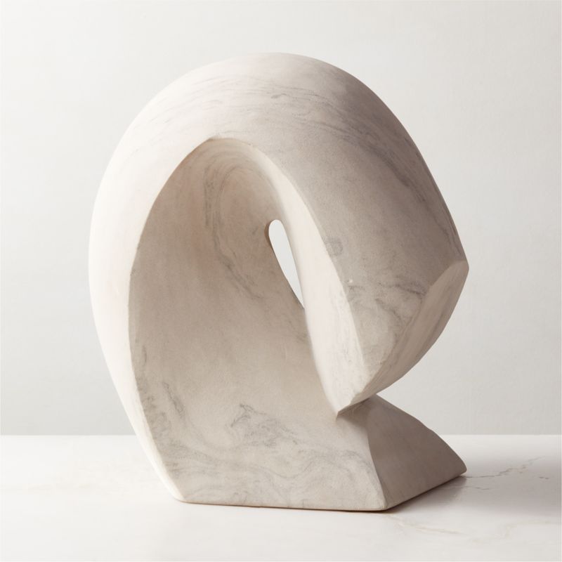 Ceylon Natural Sandstone Sculpture CB2 Canada