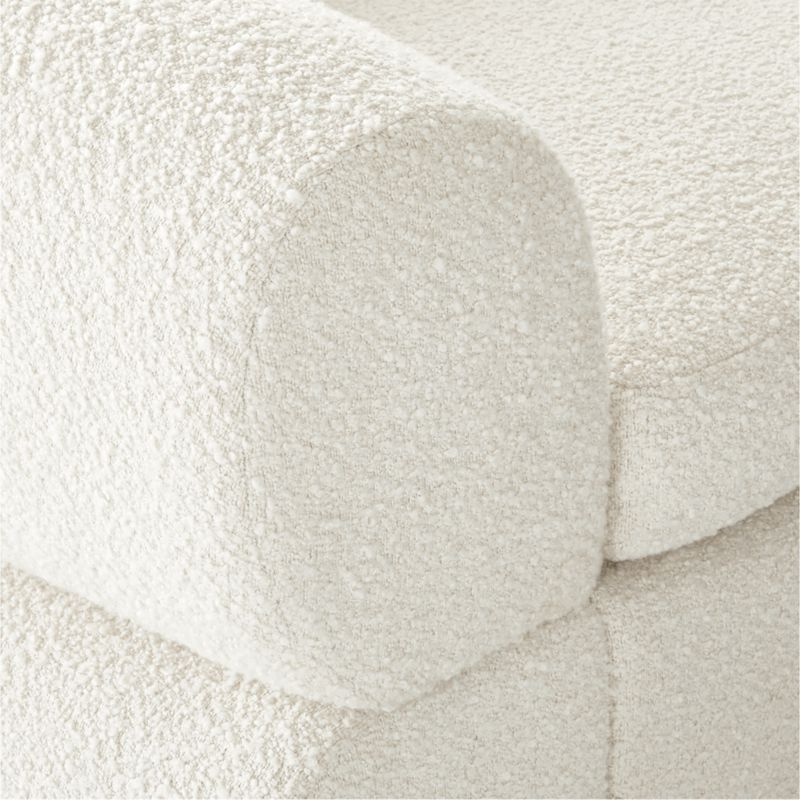 Chale 3Piece Sectional Sofa Wooly Sand CB2