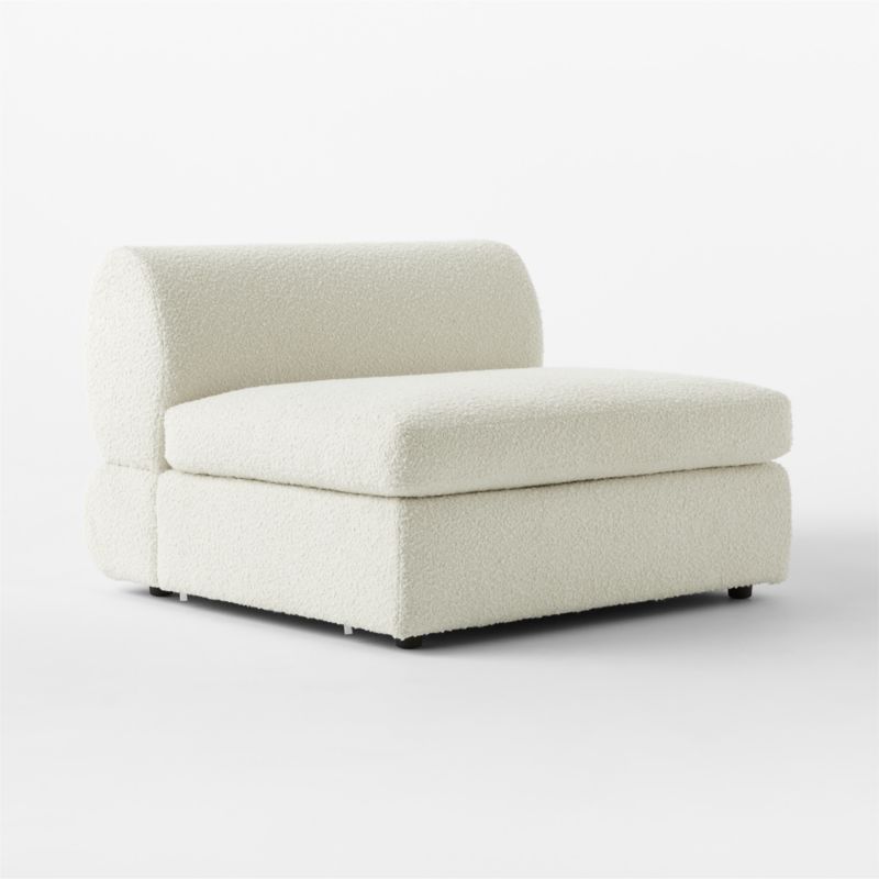 Chale Armless Chair Luca Emerald CB2