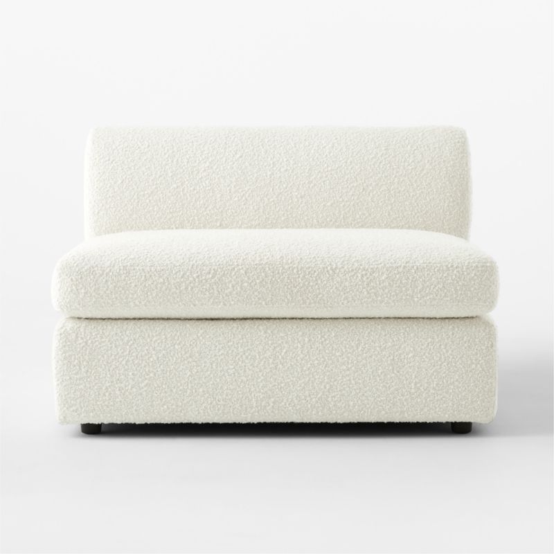 Chale Armless Chair Luca Bone CB2