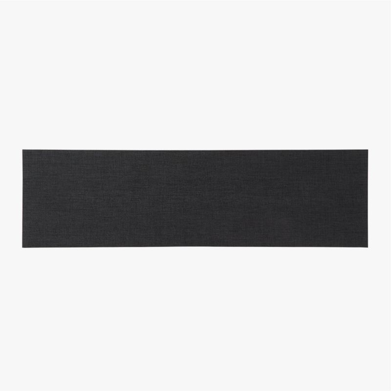 Chilewich Black Boucle Utility Mat 2.5'x9' + Reviews CB2