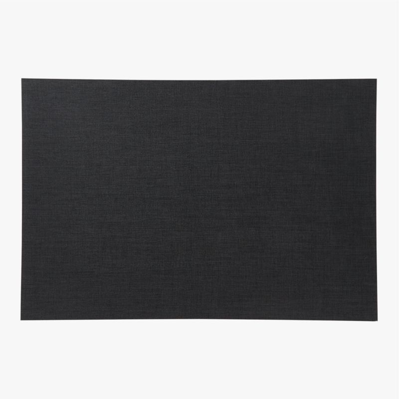 Chilewich Black Boucle Utility Mat 6'x8.8' + Reviews CB2