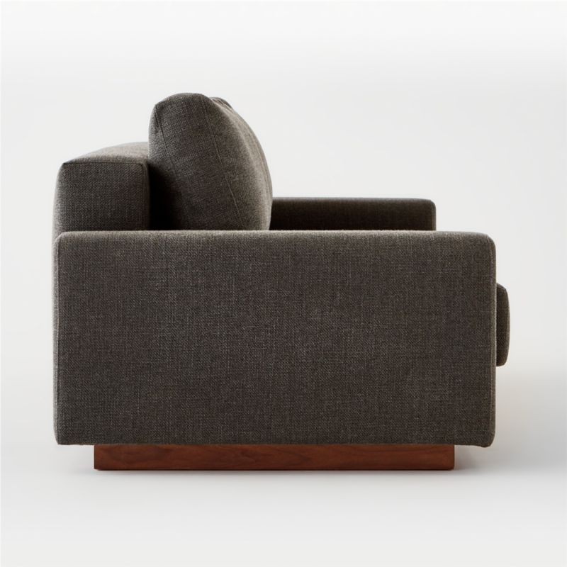 Claremont Modern Dark Grey Sleeper Sofa Queen + Reviews CB2 Canada
