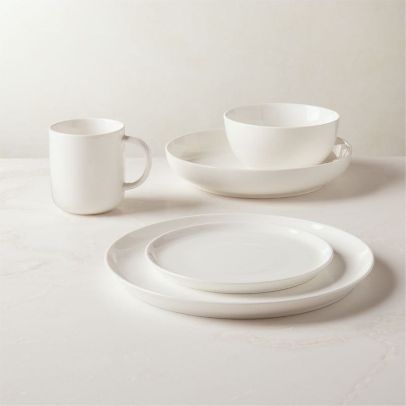 Contact White Bone Chine Dinnerware CB2